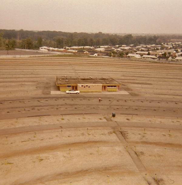 Algiers Drive-In Theatre - Concession From Tower 1969 From Fredrick Ryan (newer photo)
